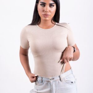 خرید عمده بادی آستین کوتاه بیسیک