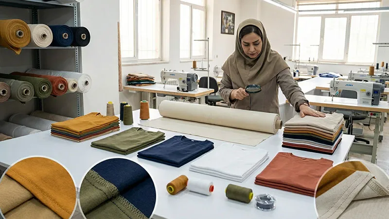انتخاب کیفیت مناسب در تولیدی تیشرت زنانه در تبریز