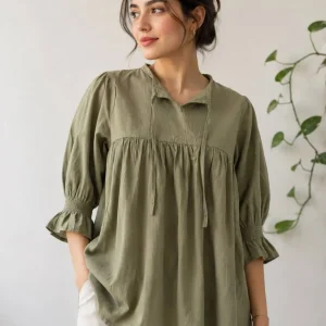 خرید عمده تونیک چیندار رنگی