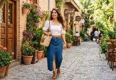 استایل تابستانی دخترانه