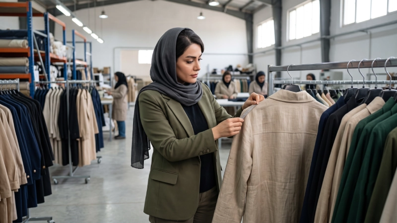 مزایای تامین کالا از تولیدی مانتو در اهواز