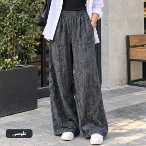 خرید عمده شلوار مخمل کبریتی راه راه